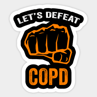 Chronic obstructive pulmonary disease - COPD awareness day Sticker